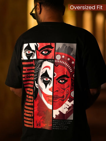 Theyyam X Joker Oversized T-shirt